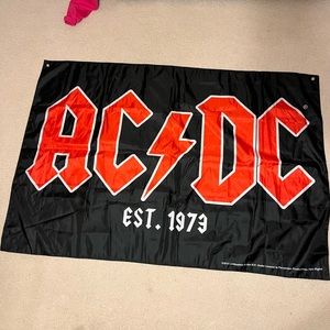 AC/DC Memorabilia flag from Rock or Bust tour